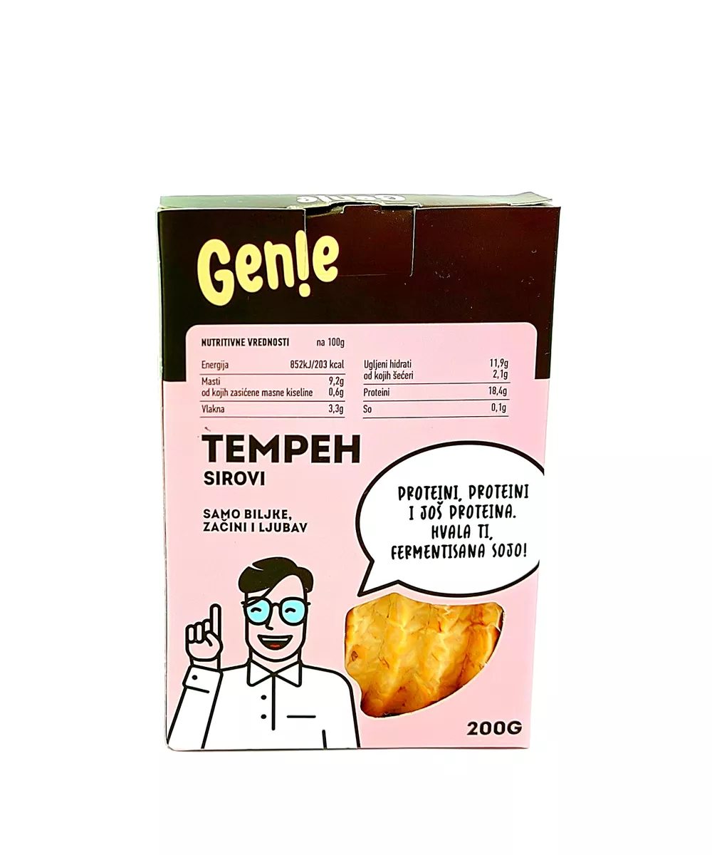 Genie-tempeh-sirovi