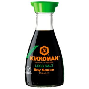 KIKKOMAN SOJA SOS LESS SALT 150ML/6 DISP.