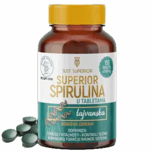 SPIRULINA U TABLETAMA 75G ORGANSKA